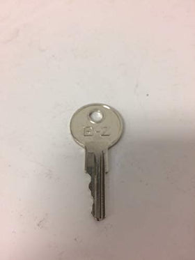 Close-up of the powder-coated finish on Maverick Advantage EZGO keys for rust resistance