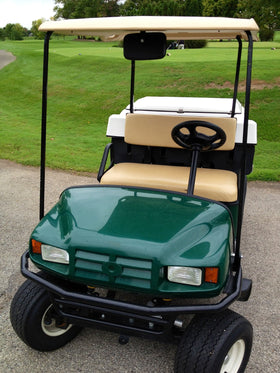 Maverick mirror face 4.5x8 inches enhances rear awareness.