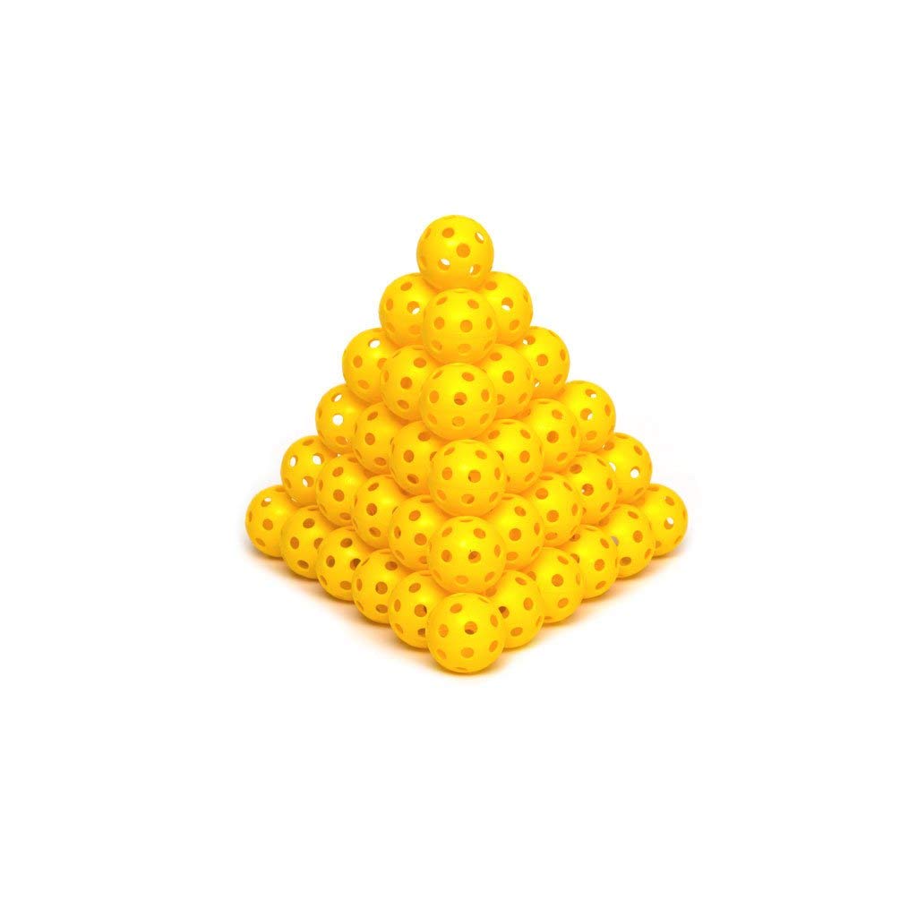 MaxBP golf size training ball, 96-count yellow, for focused practice and rhythm development