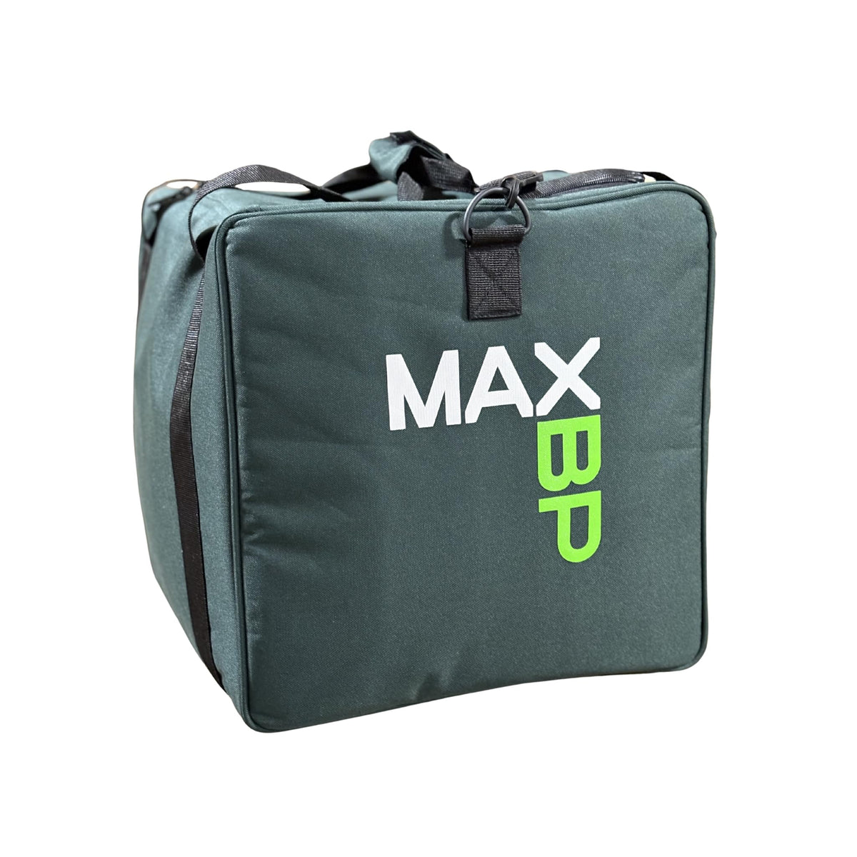 MaxBP Machine Bag exterior with rugged shell protects gear on the go