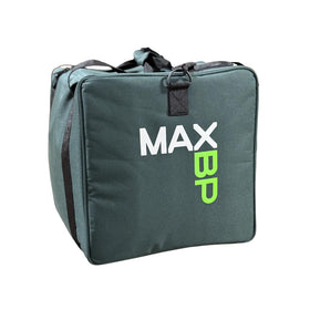 MaxBP Machine Bag exterior with rugged shell protects gear on the go