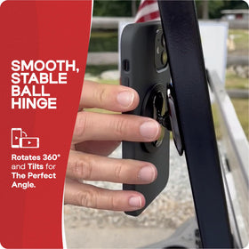 Maxby MagSafe compatibility supports secure mounting with MagSafe cases.