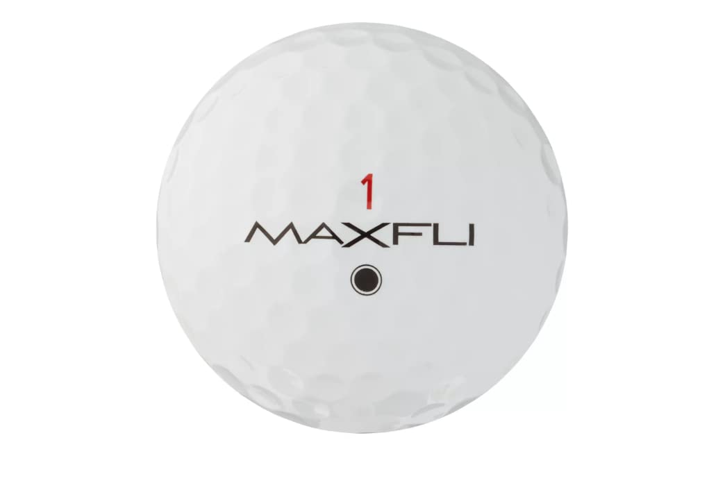 Maxfli Tour X soft cast urethane for greenside spin and soft feel.