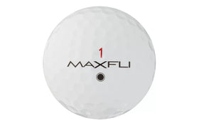 Maxfli Tour X soft cast urethane for greenside spin and soft feel.