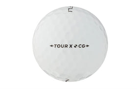 Maxfli Tour X tetrahedron dimples optimize flight for longer, straighter distance.
