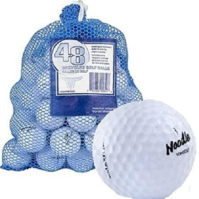 Maxfli recycled golf balls show marks remain practice-ready