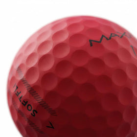 Maxfli SoftFli ball with distance consistency for reliable drives
