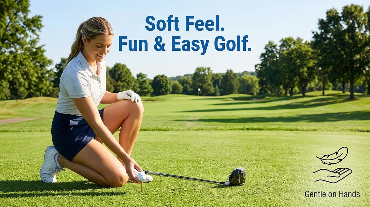 Maxfli SoftFli beginner-friendly design boosts confidence.