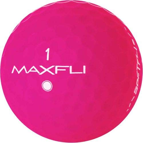 Maxfli SoftFli Matte golf balls on green illustrate higher greenside spin and control