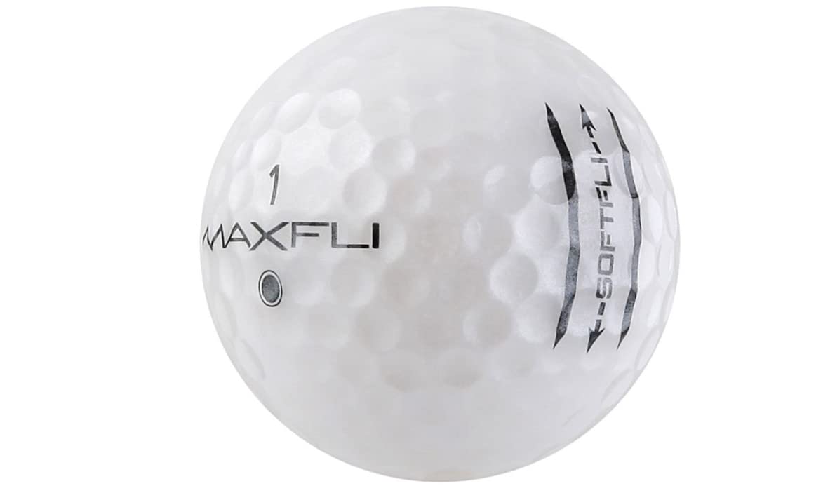 Maxfli Softfli translucent ball pink stays visible in all light