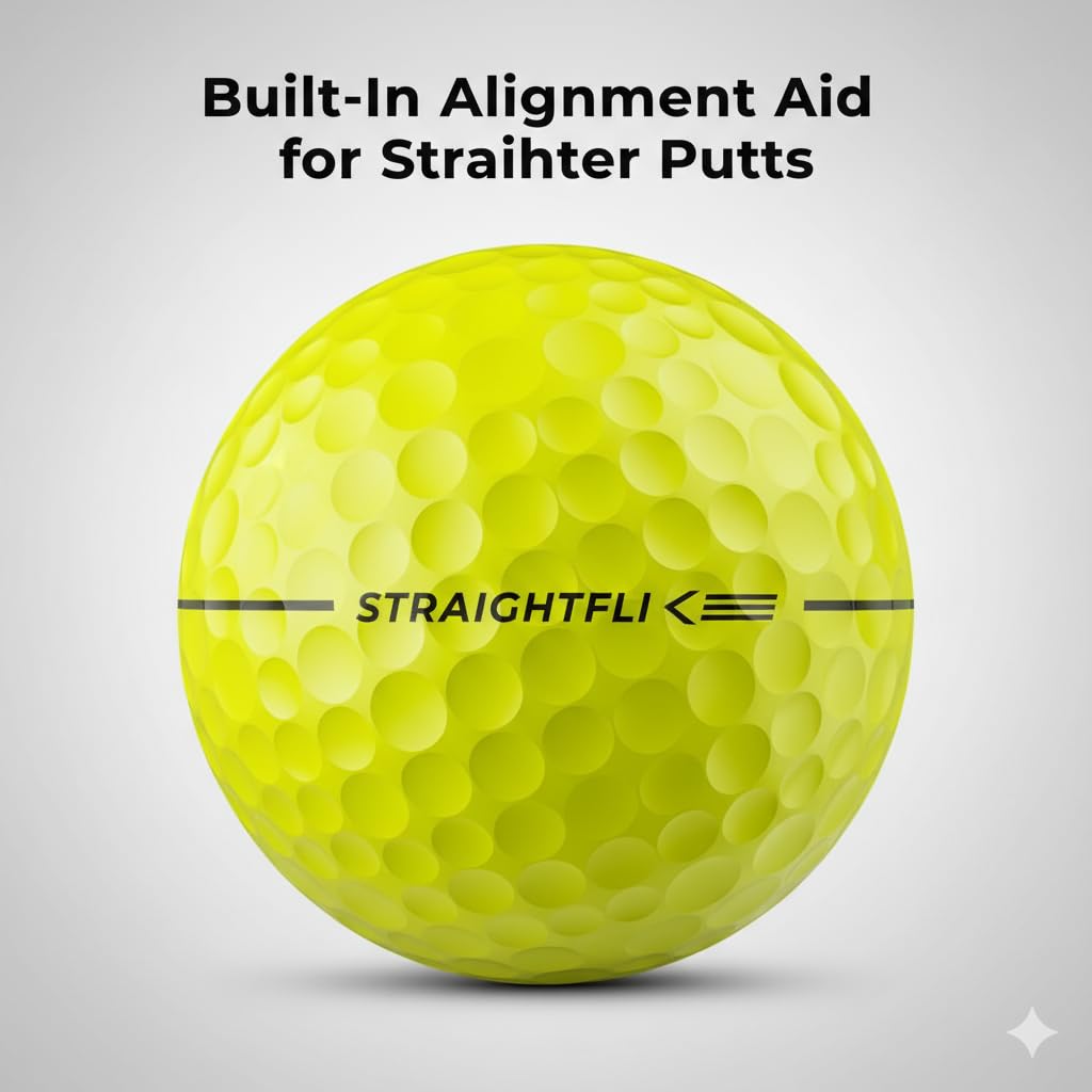 Maxfli StraightFli 12-pack display highlights value for players