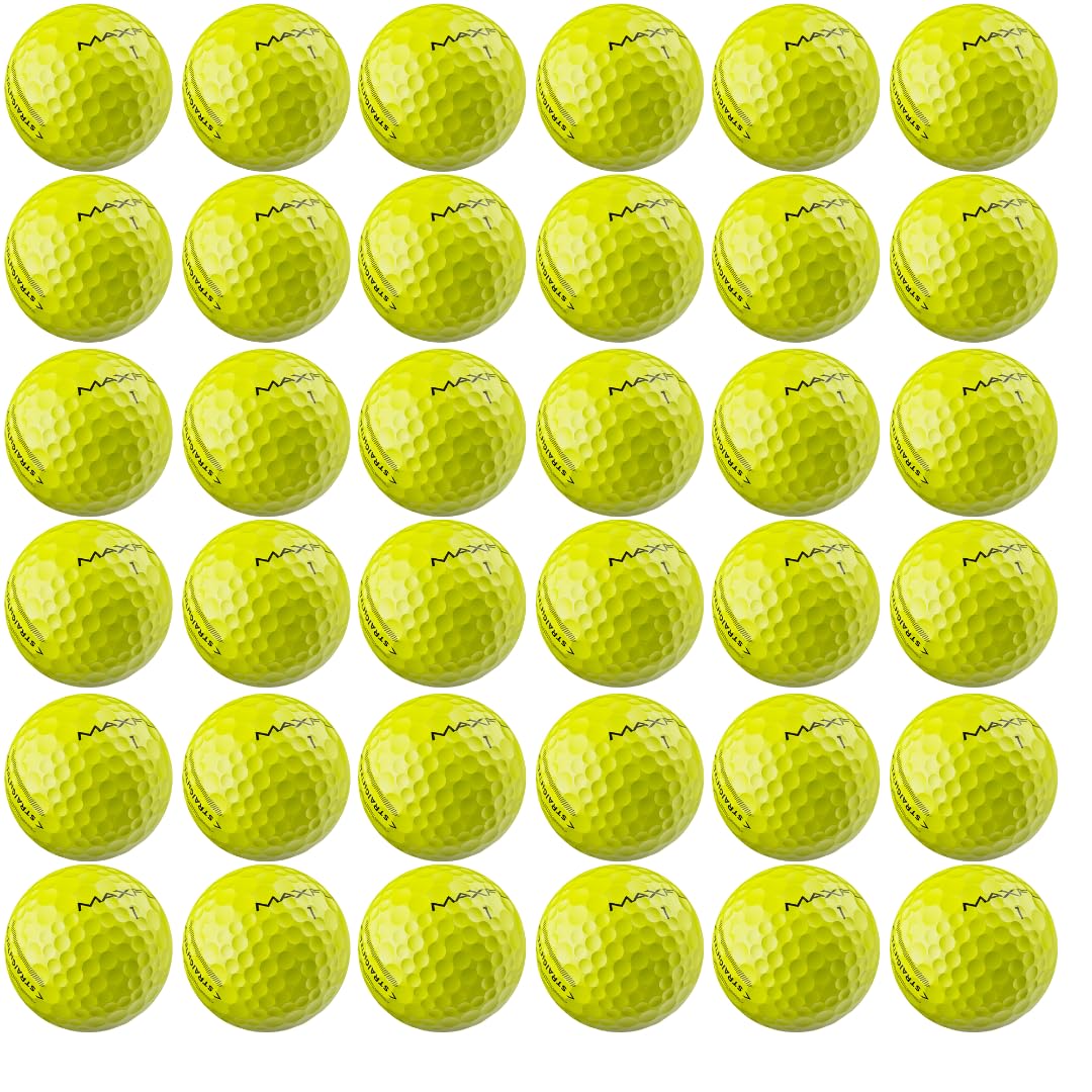 Maxfli StraightFli low-spin core reduces side spin for consistency