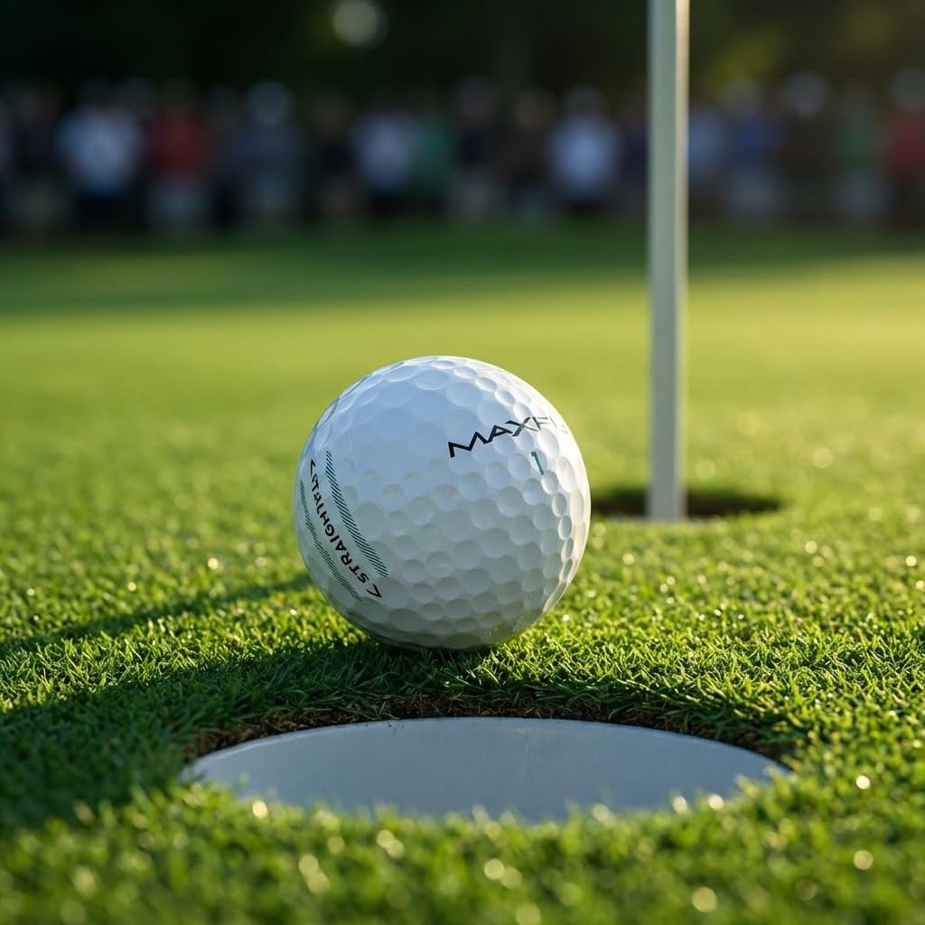Maxfli StraightFli soft feel frame showing irons and short game feel without sacrificing durability.