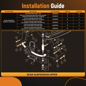 maXpeedingrods complete repair kit diagram clarifies included parts