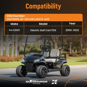 maXpeedingrods EZGO PDS harness connectors closeup for secure plug-in