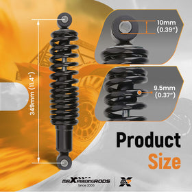 maXpeedingrods heavy-duty springs provide longer life and reliable load support