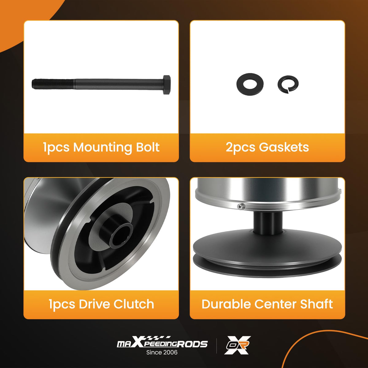 MaXpeedingrods improved acceleration and hill-climb power with reliable performance.