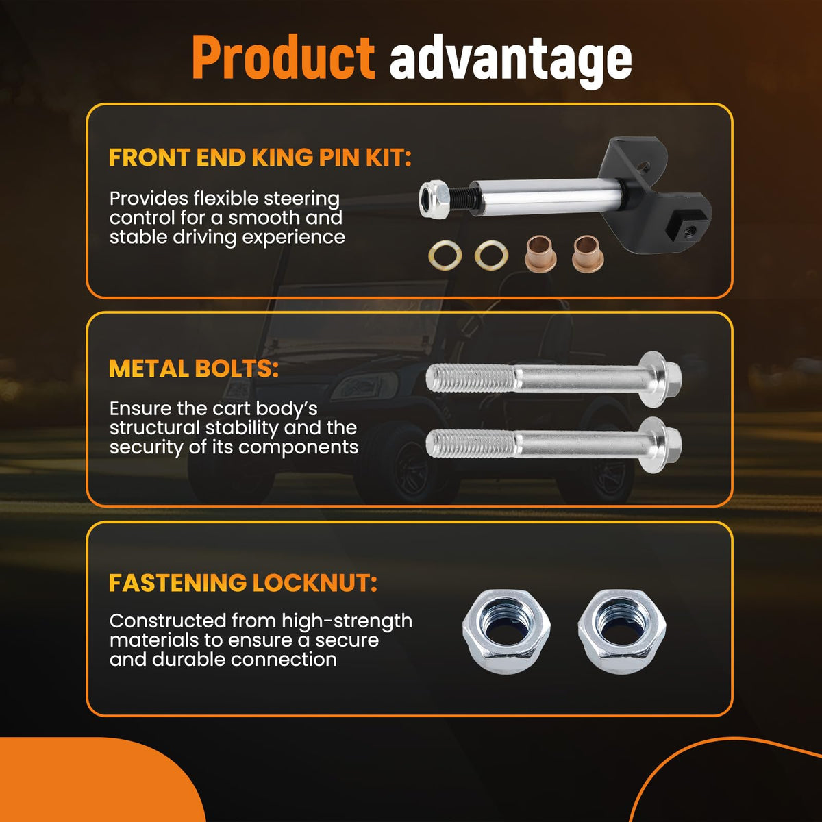 maXpeedingrods kingpin wave washer ensures precise alignment during maintenance.