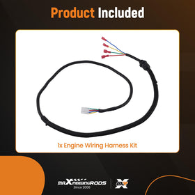 maXpeedingrods EZGO PDS harness uses durable materials to resist vibration