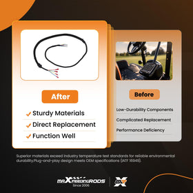 maXpeedingrods warranty backed harness for peace of mind
