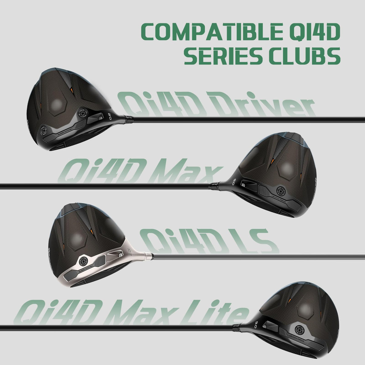 Maysun 15g driver weight screw supports improved ball flight control.