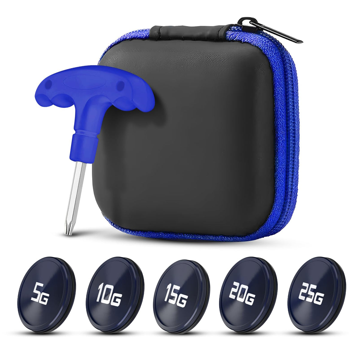 Maysun Odyssey Ai-ONE putter weights kit for adjustable balance.