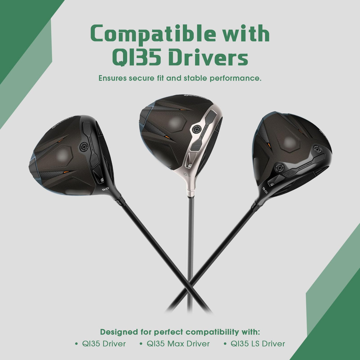 Maysun QI35 weights 2g–16g options for precise tuning.