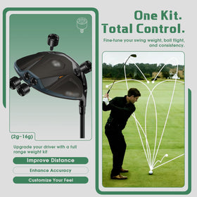 Maysun weight set in practice session for shot control.