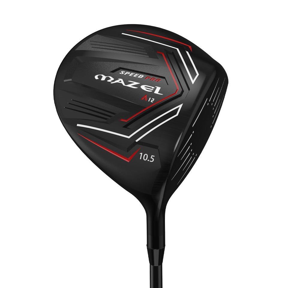 MAZEL 460CC driver with large sweet-spot for forgiving off-center hits.