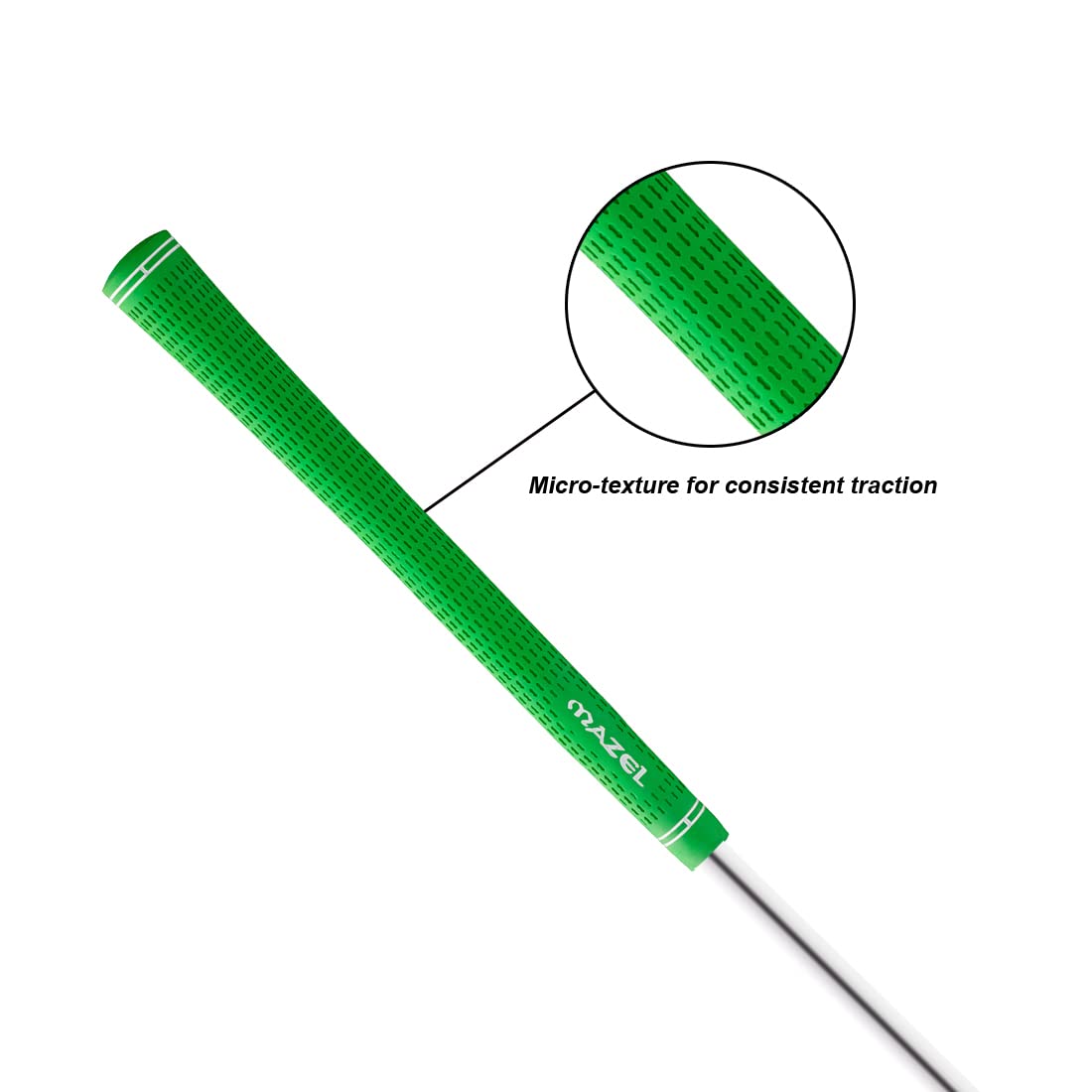 MAZEL all-weather grips provide reliable control in varying conditions.
