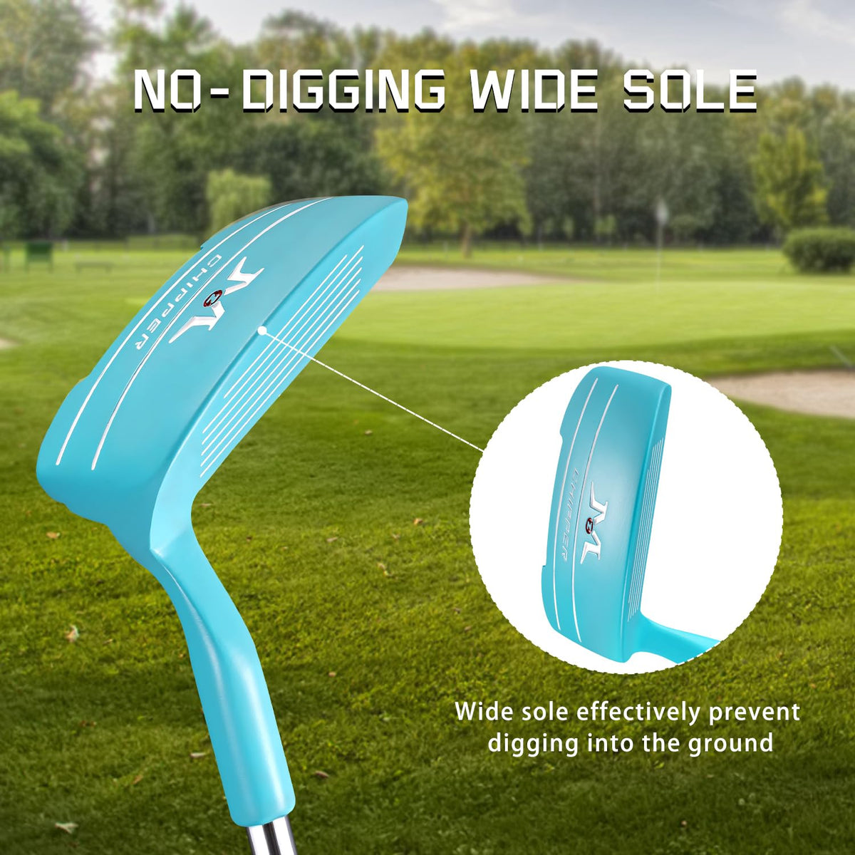 MAZEL Chipper alignment top line aids setup accuracy
