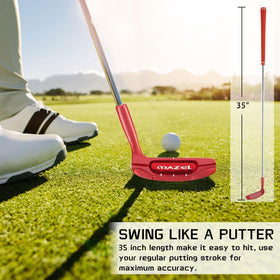MAZEL Chipper's high-performance rubber grip enhances comfort and control during chips.