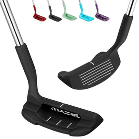MAZEL Chipper Club wedge with alignment line for precise setup and aim.