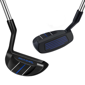MAZEL chipper head with 37° loft for controlled landings on the green