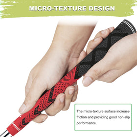 MAZEL low-taper design aids smoother swings with reduced hand tension