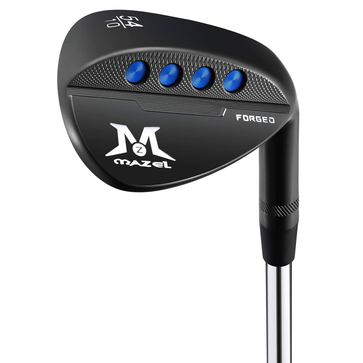 MAZEL forged golf wedge front view for precise contact on tight lies