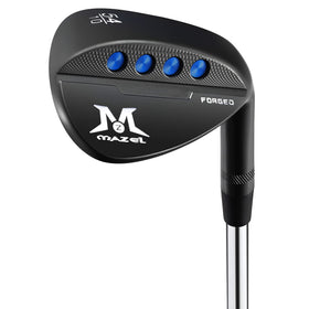 MAZEL forged golf wedge front view for precise contact on tight lies