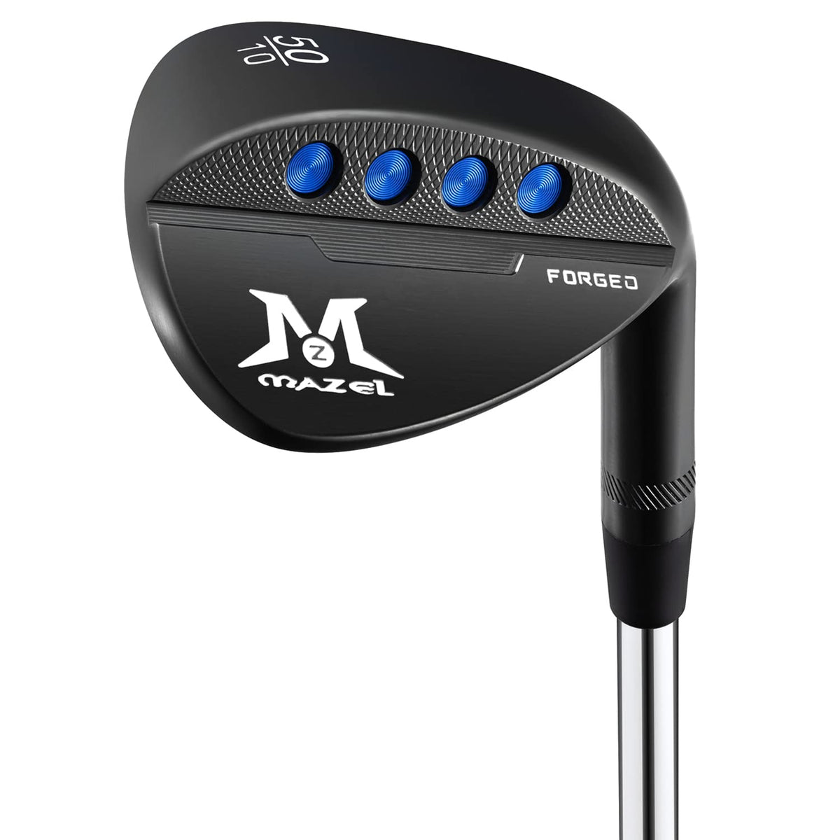 MAZEL forged sand wedge with milled face for improved spin and control