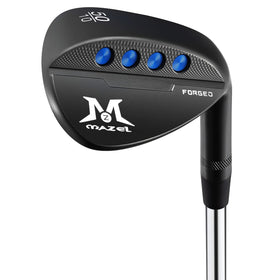 MAZEL forged sand wedge with milled face for improved spin and control