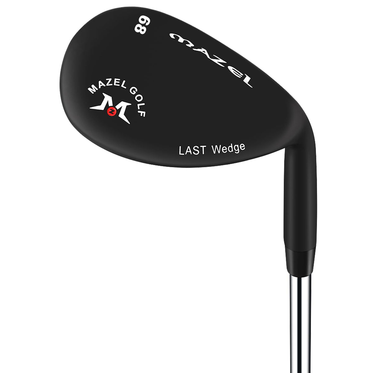 MAZEL forged golf wedge lob 70-degree view enabling high loft shots from around greens.