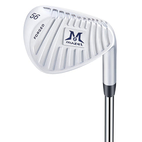 Mazel forged golf wedge 48-degree, right-hand, milled face for consistent spin on approach shots.