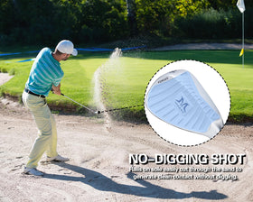 Mazel forged golf wedge 52-degree, right-hand, optimized for bunker play and precise turf interaction.