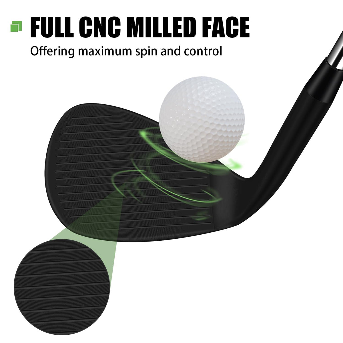MAZEL wedge sand-shot highlighting a wide sole for easy bunker exit