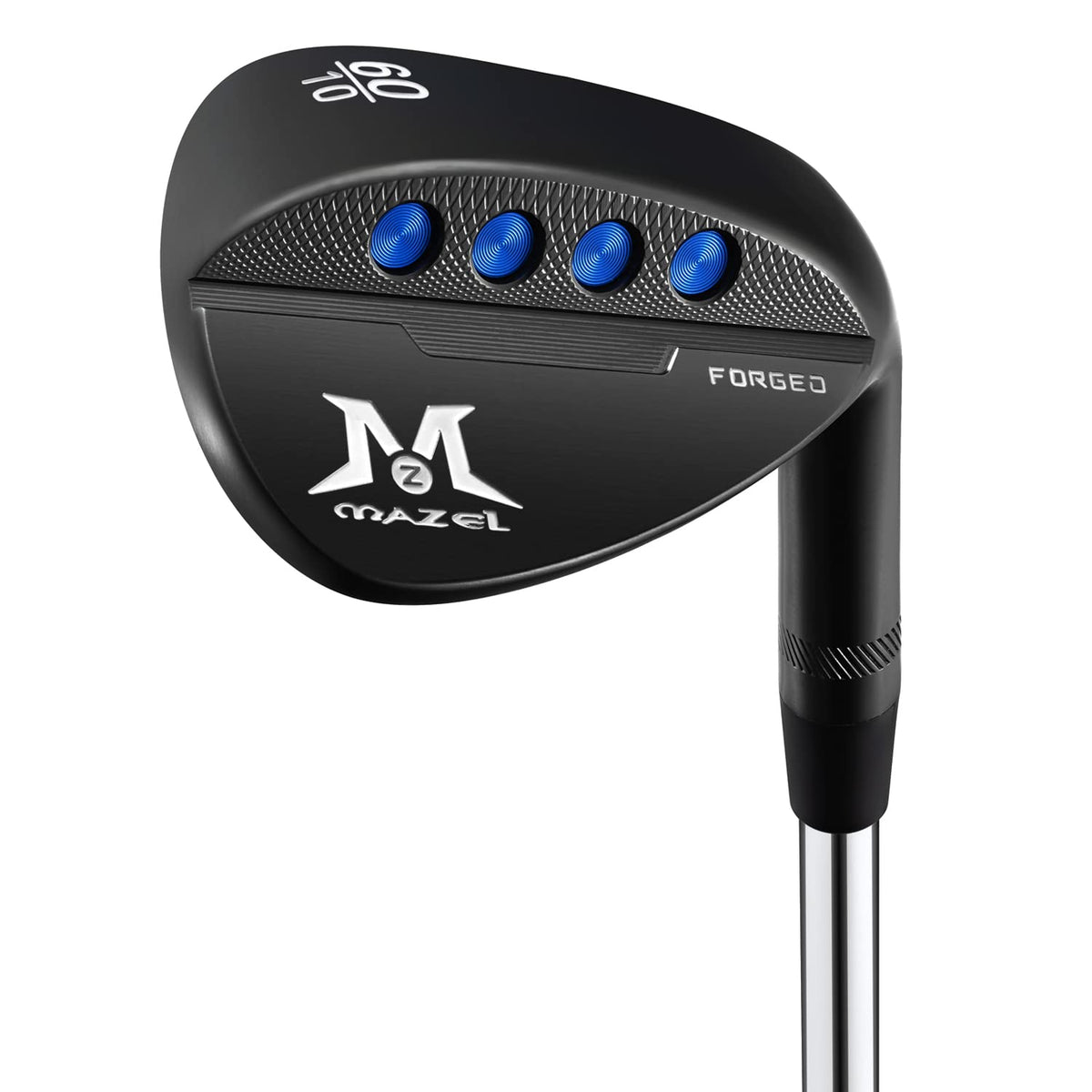 MAZEL Forged wedges head close-up showing precision milling for reliable spin
