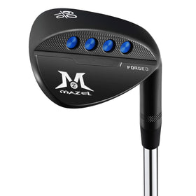MAZEL Forged wedges head close-up showing precision milling for reliable spin