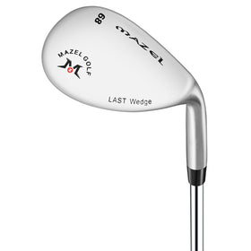 MAZEL lob-wedge for high, controlled flop shots around greens.