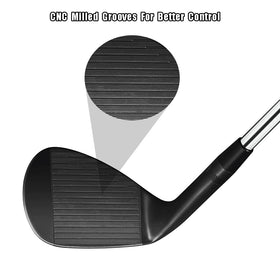 MAZEL forged wedge right-hand profile enables confident setup