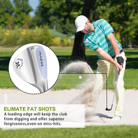 MAZEL forged wedge escaping bunker with minimal digging