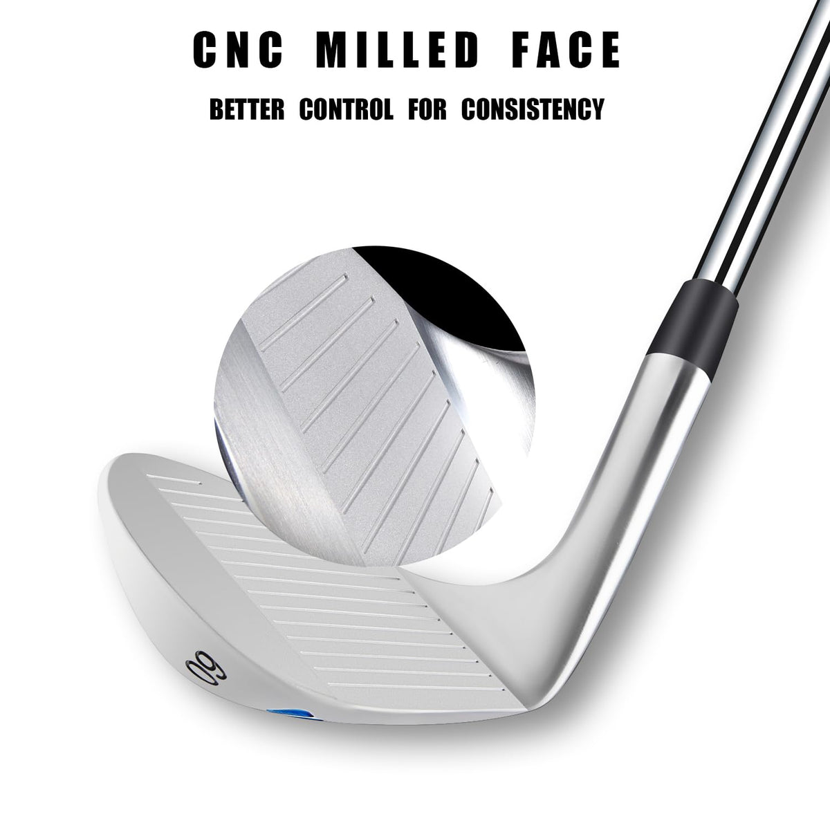 1020 soft steel MAZEL head delivers responsive feel and smooth contact