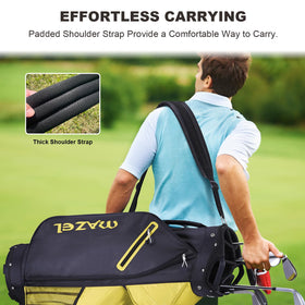 MAZEL bag base provides stability on soft and uneven terrain.